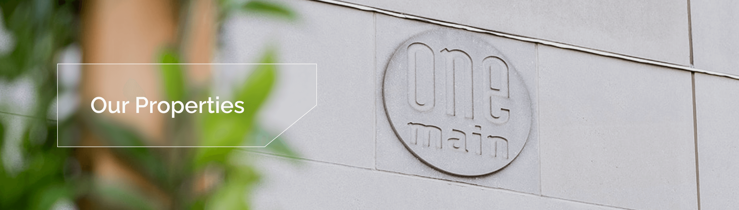 Our Properties Banner